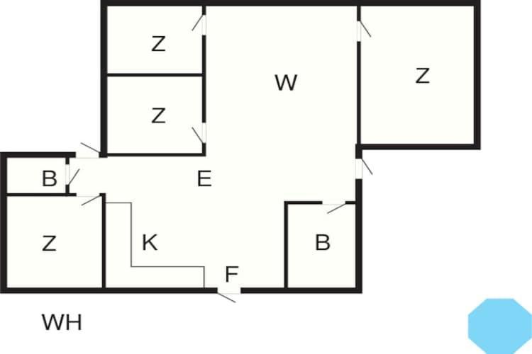 8 Person Holiday Home In Ansager Eksteriør billede