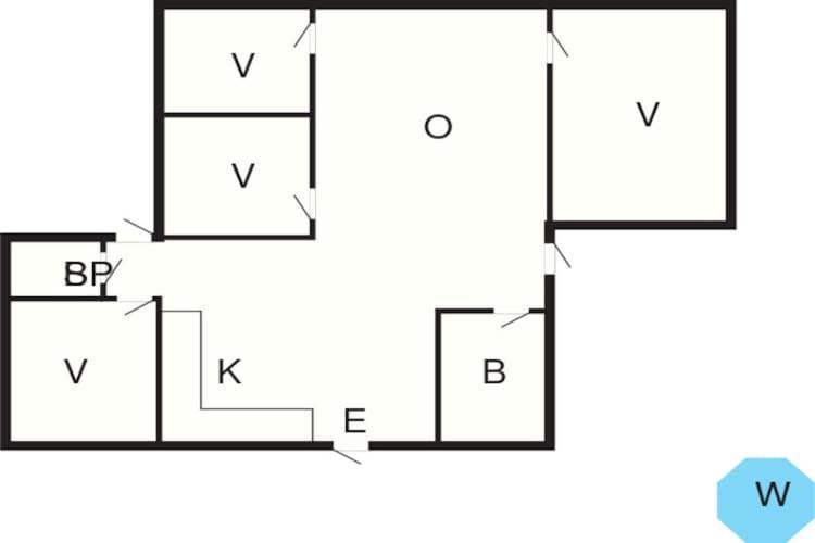 8 Person Holiday Home In Ansager Eksteriør billede